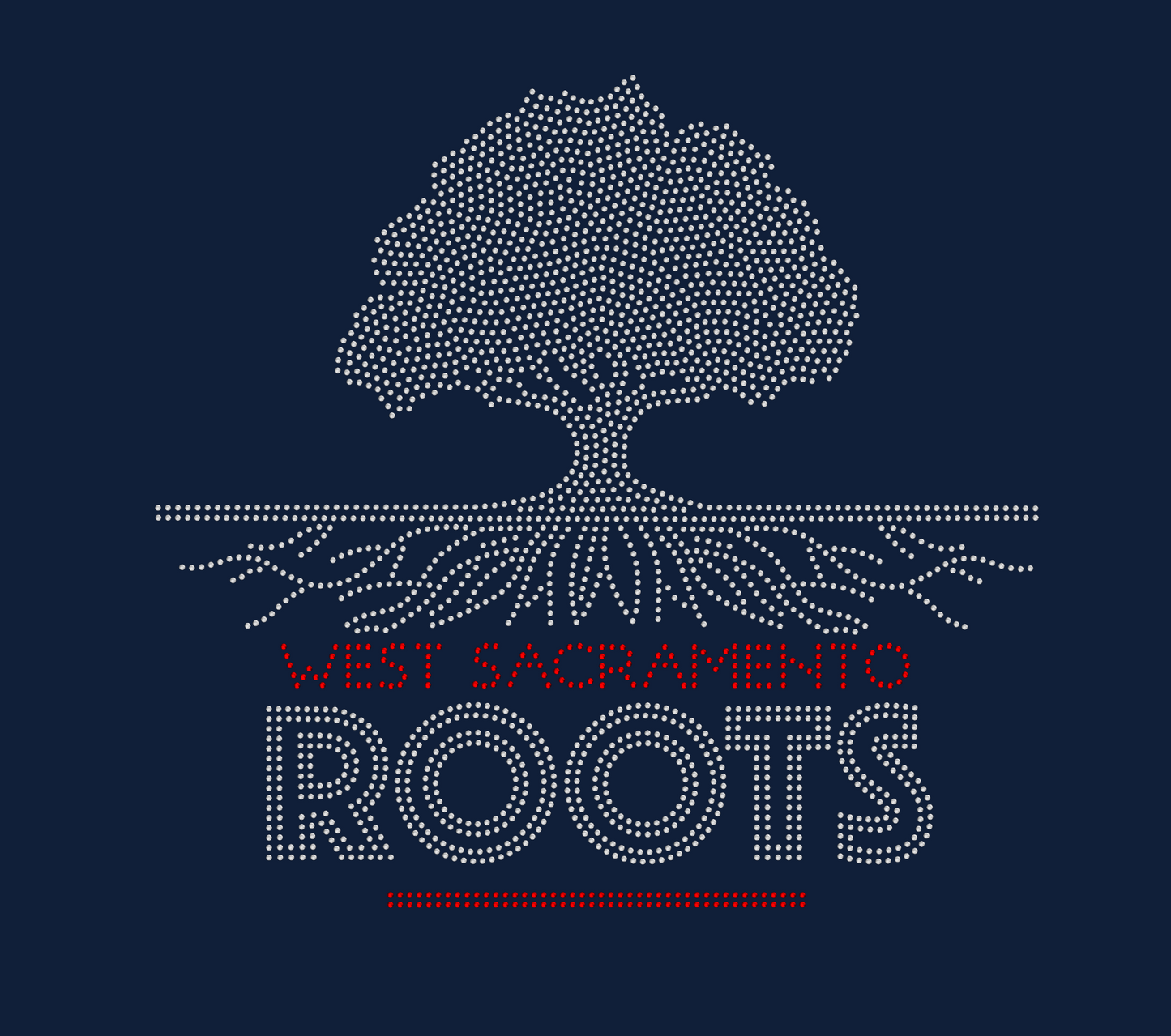 Roots Original Logo( Rhinestone)