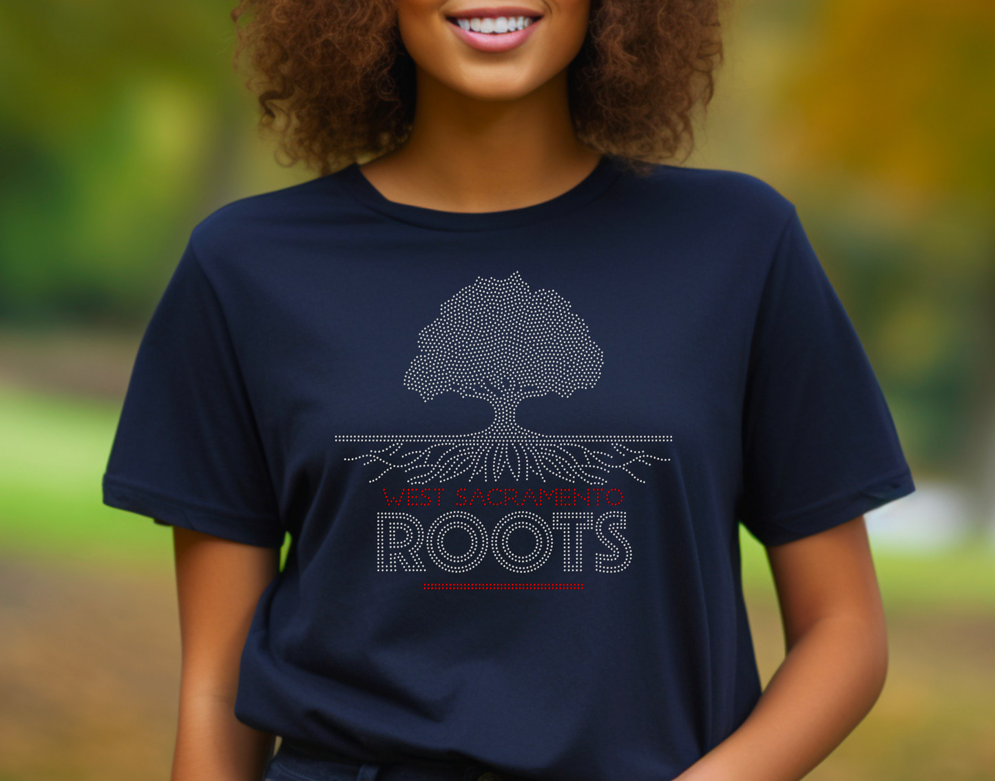 Roots Original Logo( Rhinestone)