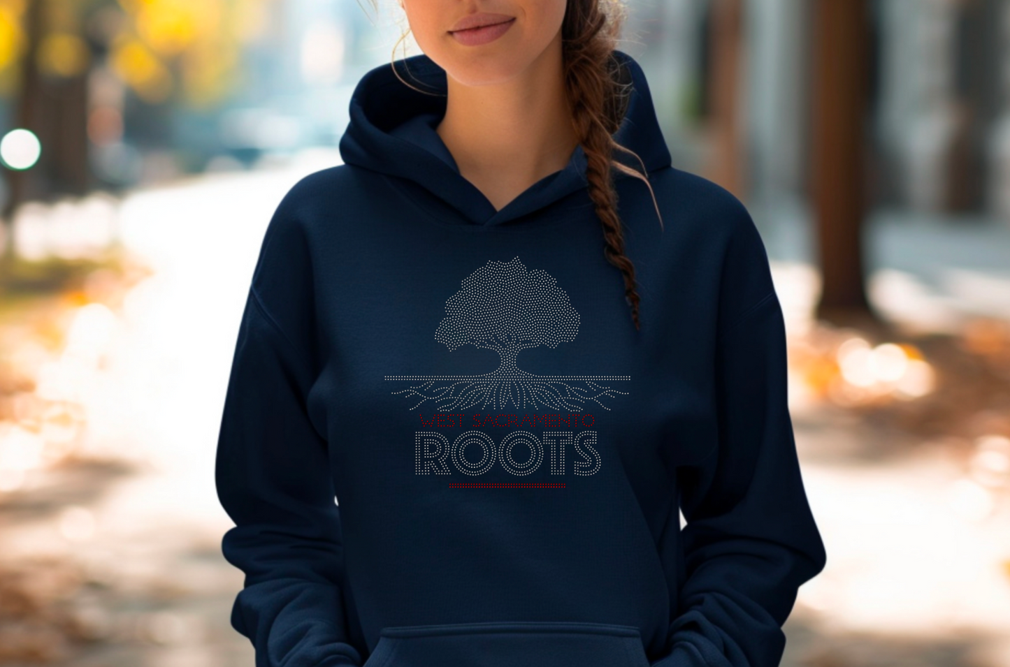 Roots Original Logo( Rhinestone)