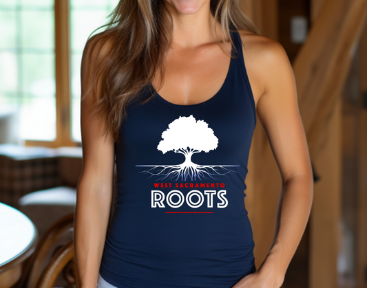 Roots Original Logo Women's Razorback Tank Top