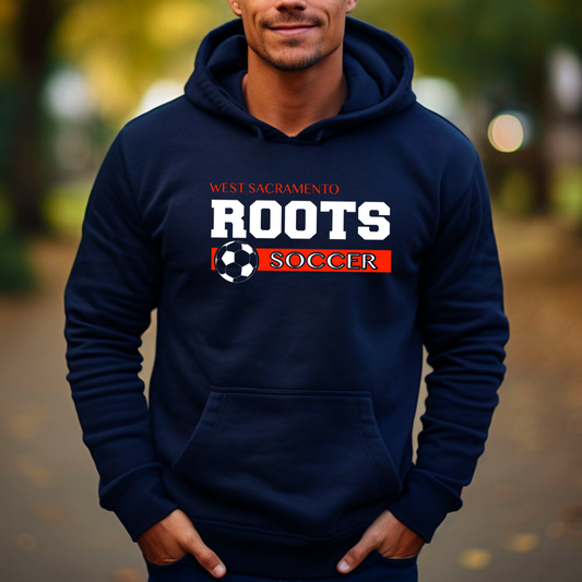 Roots Soccer Ball Unisex Hoodie