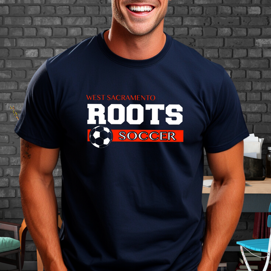 Roots Soccer Ball  Unisex T-Shirt