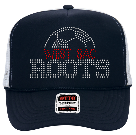 Rhinestone Trucker Hat-ROOTS